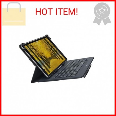 Logitech Universal Folio with Integrated Bluetooth 3.0 Keyboard for 9-10'' Apple,