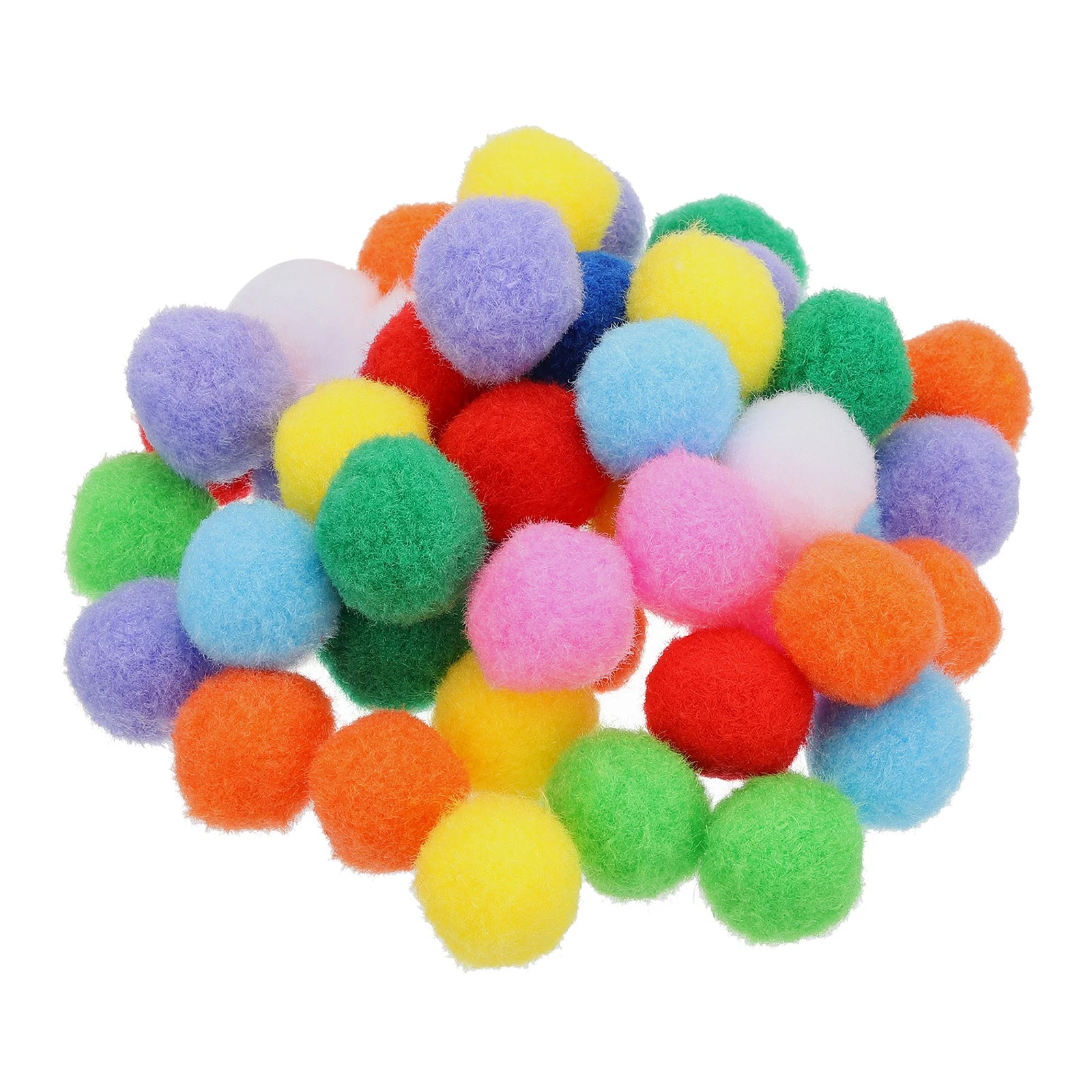 POMPONES 25MM COLORES SURTIDOS