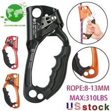 Hand Ascender Rock Climbing Tree Arborist Rappelling For 8 13mm Gear Rope