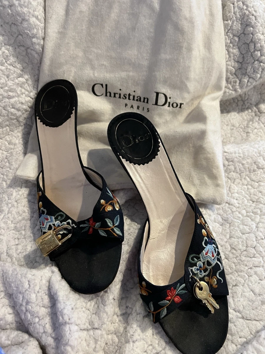 Dior Low (1-1.9 in) Heel Height Sandals for Women for sale | eBay