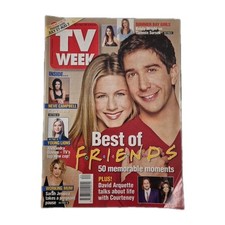 TV Week Vintage Magazine July 27 - Aug 2, 2002 Best Of Friends, Neve Campbell