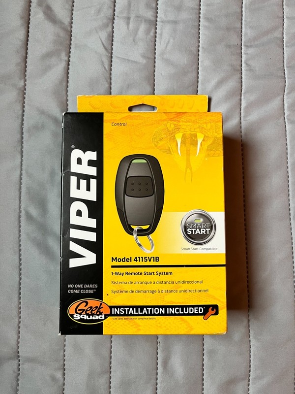 Viper Smart Start Remote Starter Model 4115v1b - Brand New Sealed In Box