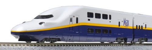 Juego de 8 vagones modelo tren blanco KATO N Gauge serie E4 Shinkansen Max 10-1730 | Zustand: New