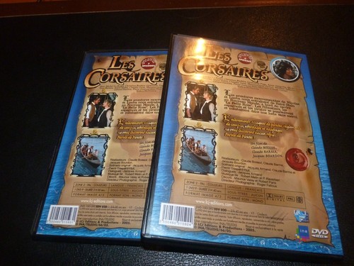 LOT 2 DVD "LES CORSAIRES - 1ERE & 2EME PARTIE (integrale)" Claude BOISSOL - Picture 2 of 2