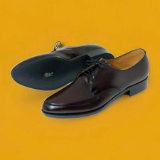 Vintage Deadstock 1960s Leather Oxfords Georgia Giant Made In Usa Size 7.5