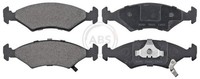 A.B.S. Bremsbelagsatz Scheibenbremse 36886 FüR FA Sephia Sportage Shuma KIA K00