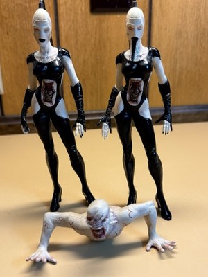 NECA 2003 HELLRAISER Series 1 WIRE TWINS EXCLUSIVE Figures COMPLETE