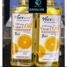 Veet Gold Vitamin C Body corrector Oil 1000ml SPF15 2pcs