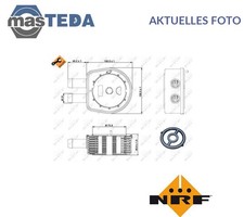 31236 ÖLKÜHLER KÜHLER ÖL NRF FÜR FORD MAVERICK 3.0 V6 24V 3L 149KW