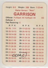 1970 APBA Football 1969 Season Walt Garrison 0q3
