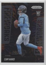 2025 Panini Prizm Fireworks Cam Ward #1 d1r
