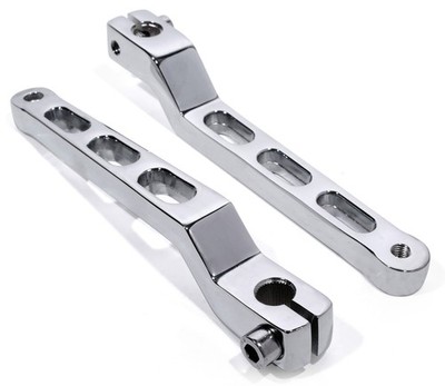 Schaltwippe Schalthebel Schaltpedale Chrom f Harley Davidson Softail FLH E Glide