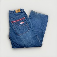 Vintage Pachinno Jeans Mens 36 x 29 Wide Leg Baggy Skate JNCO 90s Y2k Denim