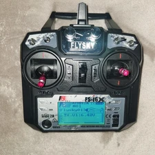Flysky FS-i6 2A 2.4GHz Transmitter for RC Plane Helicopter Used