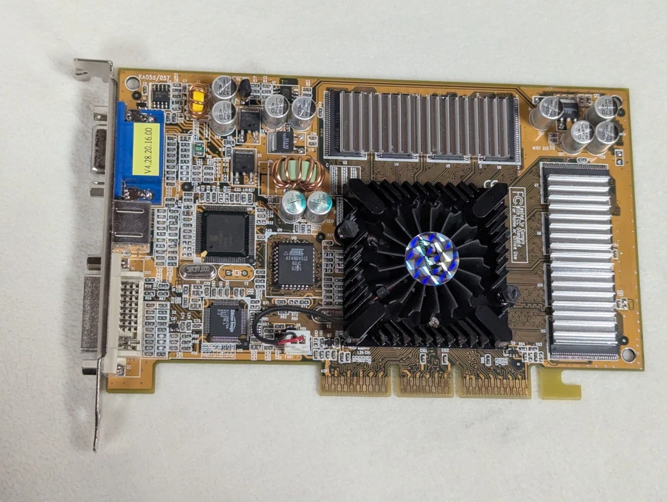 PNY nVidia GeForce4 Ti4200-8x 64MB 128bit DDR ~ VGA S-VIDEO TV DVI TV-OUT - Image 4 of 4