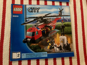 Lego City 60010 Fire Helicopter  Instruction Manual Booklets 1+2 Only