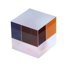Portable Square Cube Prism Crystal Prism Optical Glass Used for Physics Teaching