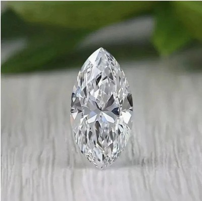Lab - Grown 2.00Ct Marquise Cut Loose CVD Diamond Natural D Color VVS1 Certified