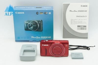 【美品】 キャノン Canon PowerShot SX600HS レッド Canon PowerShot SX600 HS 16.0MP Digital Camera - Red for sale