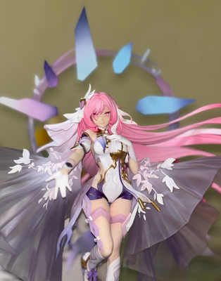 Official Honkai Impact 3rd Elysia 1/7 Statue Figure Model Doll