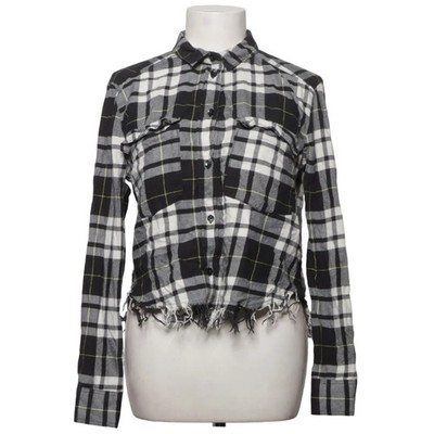 Divided by H&M, Flanellhemd, Größe: 40, Divided H&M, Schwarz/Weiß #1JE