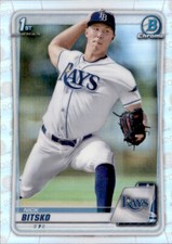 2021 BOWMAN DRAFT CHROME 1ST REFRACTOR TAMPA BAY RAYS - NICK BITSKO #BD-61