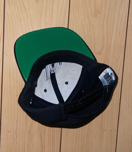 Cappello Vintage Drew Pearson MLB Los Angeles Dodgers Cupola Nera SnapBack Verde UV Raro - Foto 3 di 24
