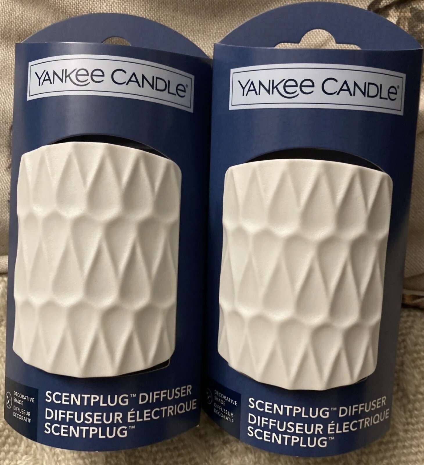 2 x Yankee Candle White Electric Scent Plugin plugs Brand New eBay