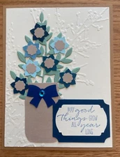 Dandy garden birthday thanks friendship card kit of 6 made with Stampin' Up!