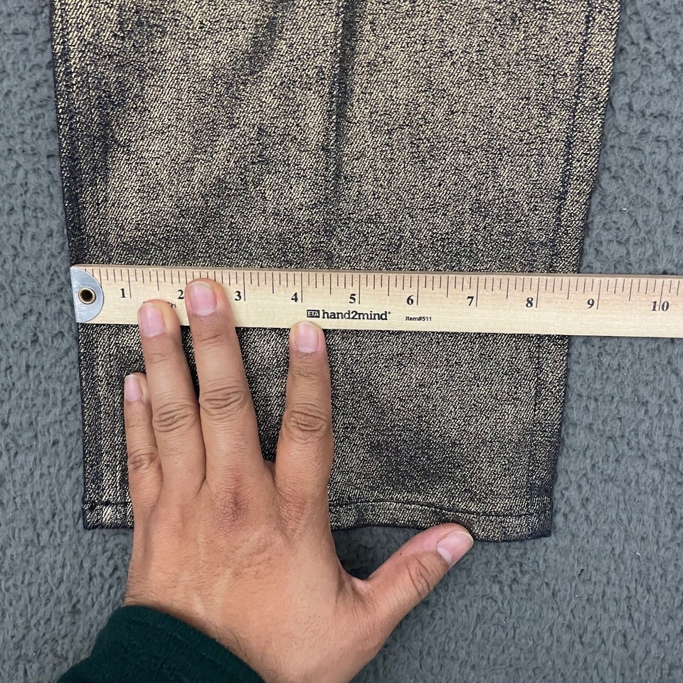 kate spade new york Pants Womens Size 31 Gold Metallic Straight Leg