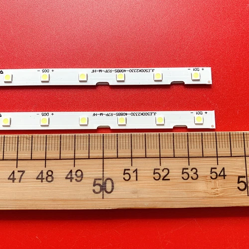 2 Stück LED Streifen für Samsung AOT_50_NU7100F_2X38_3030C UE50NU7100 UN50NU6900 - Bild 5 von 9