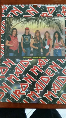 IRON MAIDEN Officially Licensed 1985 Calendar Danilo Publishing UK Brand new
