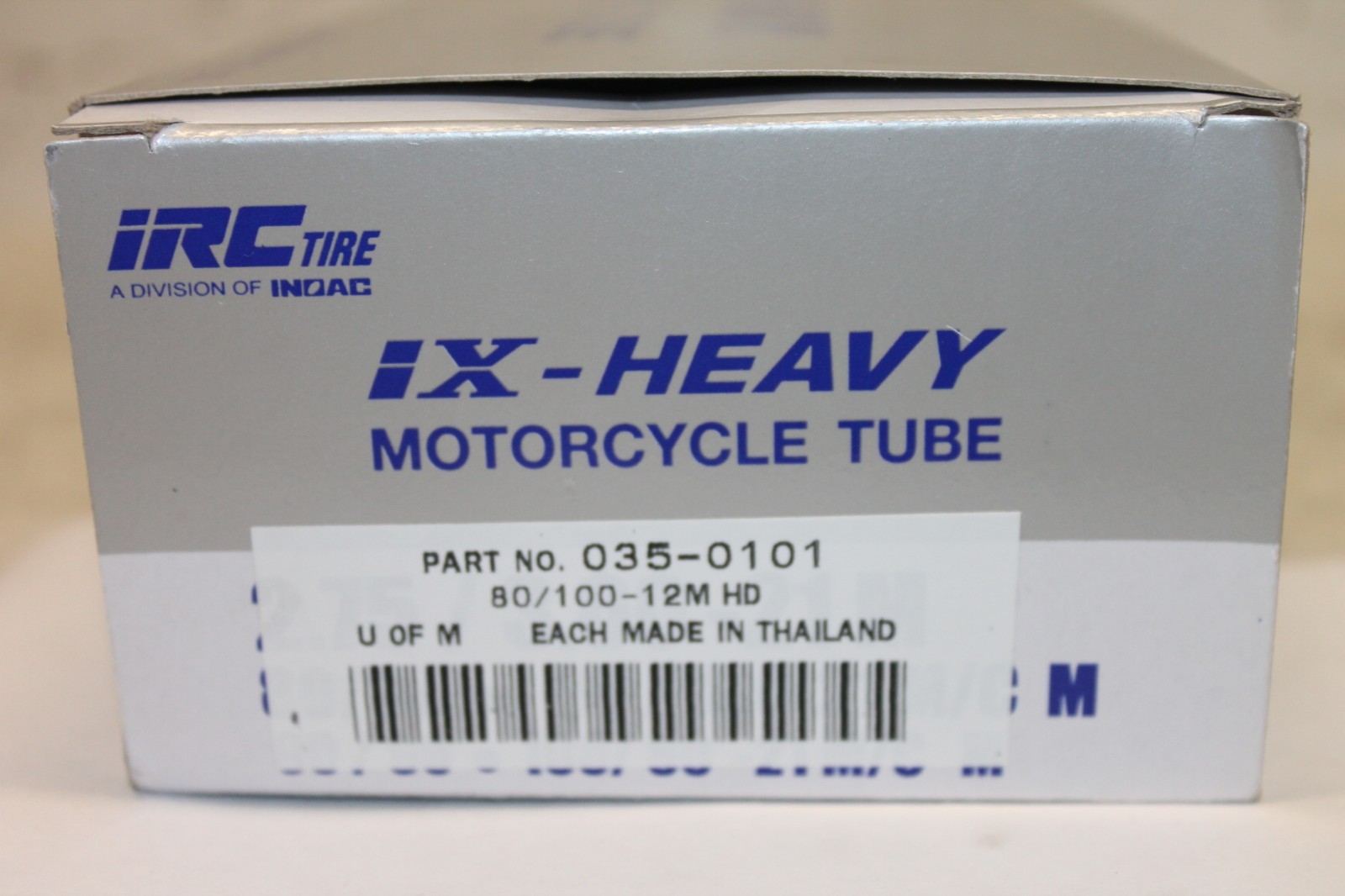 IRC HEAVY DUTY MOTORCYCLE TUBE 80/10012 brand new 03500101 eBay