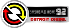 Detroit Diesel Power Series 92 Heavy Duty Vinyl Sticker Decal Cornhole Truck