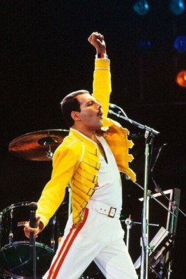Rocksänger FREDDIE MERCURY QUEEN BAND Druck 4x6 Foto