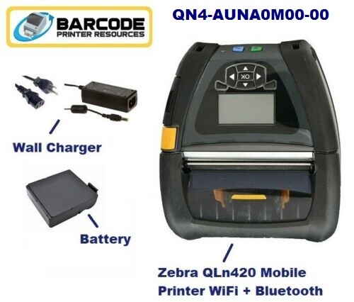 Zebra QLn420 Barcode Printer, WiFi 