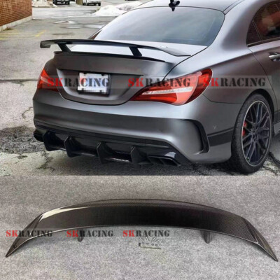 For Benz CLS Class W218 CLS63 AMG 2012-2017 Carbon Fiber Rear Trunk ...