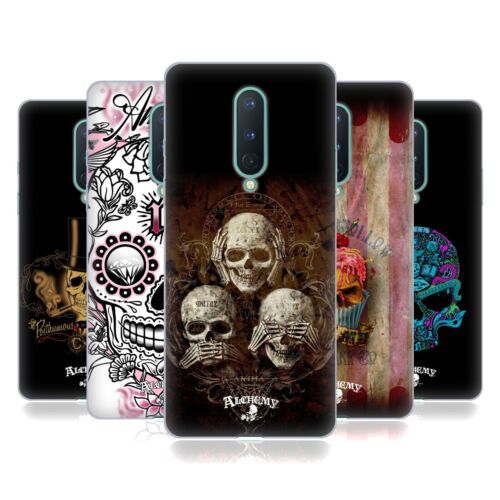 OFFICIAL ALCHEMY GOTHIC SKULL SOFT GEL CASE FOR AMAZON ASUS ONEPLUS - Afbeelding 1 van 22