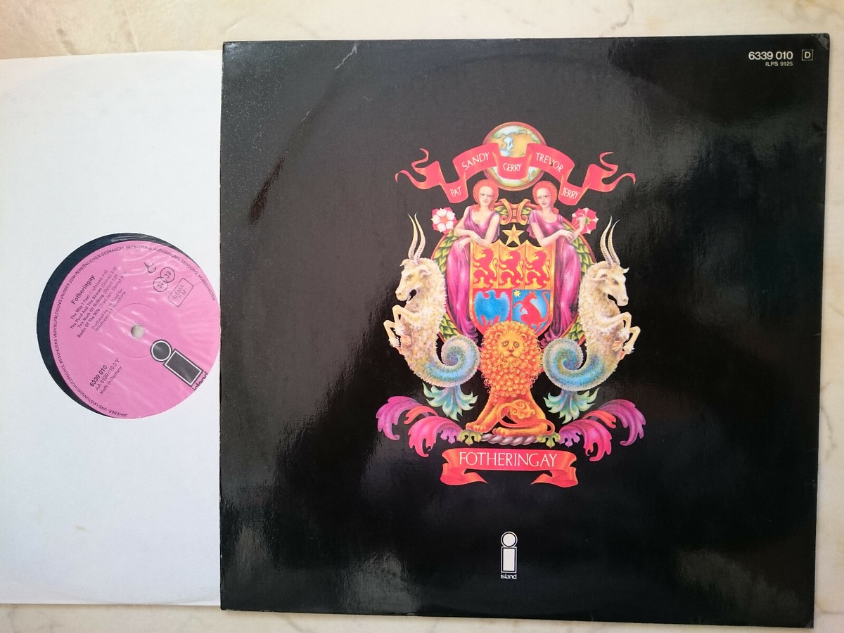 洋楽 Fotheringay featuring Sandy Denny LP FOTHERINGAY Same (pre-FAIRPORT CONVENTION, SANDY DENNY) *GERMAN