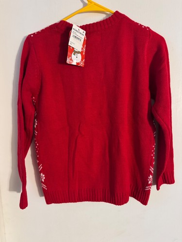 Kids NWT "33Degrees". Christmas Sweater. Size M (10-12) - Picture 2 of 2