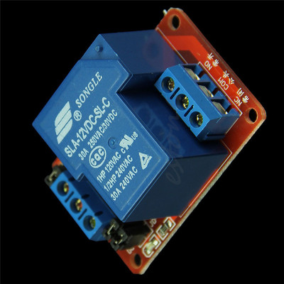 30A 12V 1 Channel Relay Module Board With Optocoupler H/L Level Triger MF
