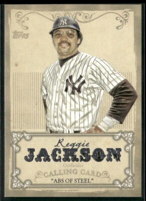 2013 Topps #CC-11 Reggie Jackson Calling Cards