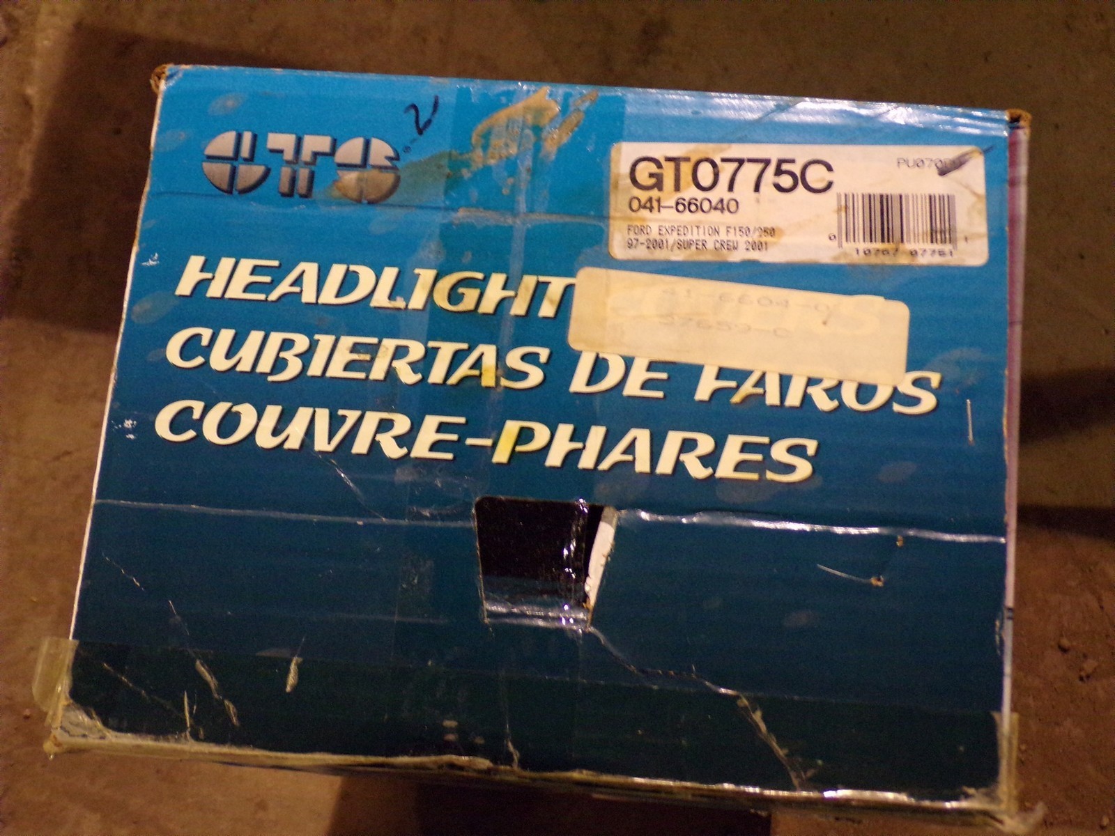 NEW GTS Headlight Covers 97-2001 Ford GT0775C  *FREE SHIPPING*