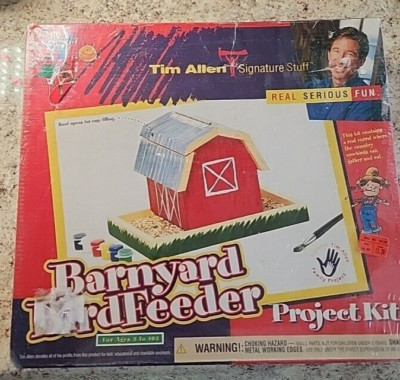 Tim Allen Signature Stuff BARNYARD BIRD FEEDER Project Kit NEW