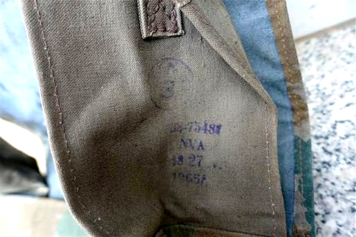 DDR NVA Sturmgepäck Packtasche Blumentarn Flächentarn Teil 1 & Teil 2 Tornister! - Bild 8 von 9