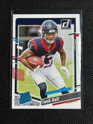 2023 Panini Donruss Football TANK DELL Rated Rookie Card RC #341 ...