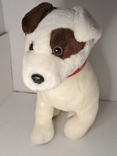 Realistic Plush Terrier Dog