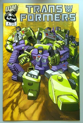 Transformers: Generation One #4 ~ DREAMWAVE 2002 ~ Decepticon Variant ...