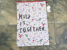 BNWT Cath Kidston Fearne Loves Cotton Tea Towel RRP £15 Stars Floral 🌈💐