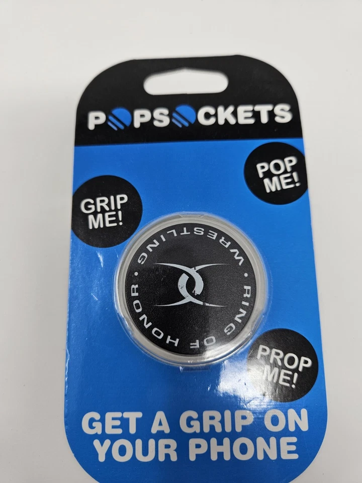 PopSockets: RING OF HONOR WRESTLING ROH Black Grip Brand New Sealed RARE - Image 2 of 3